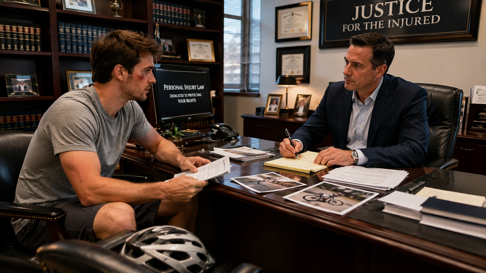Legal Steps After a Wrong-Way Bicycle Accident